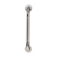 thumbnail image 3 of DMI Silver Knurled Steel Bathtub Grab Bar 16" L 521-1530-0616, 3 of 4