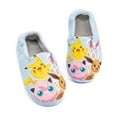 thumbnail image 1 of Pokemon Girls Blue Pikachu Slip On Loafer Slippers (10 UK Child), 1 of 7