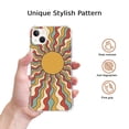 thumbnail image 2 of Sun Ray Case Compatible with iPhone 14,Unique Art Design TPU Bumper Cover Case, 2 of 6