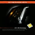 thumbnail image 3 of AKKON - Fits 2009-2014 Cadillac CTS-V LED DRL Running [HID/Xenon] w/ AFS Projector Black Headlight Driver Left Side Replacement, 3 of 6