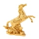thumbnail image 5 of Colección de estatuas de caballos, artesanía de resina, figura de caballo, adorno de mesa, escultura Oro, 5 of 9