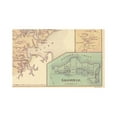 thumbnail image 2 of Historic County Map- Anne Arundel  First District Maryland - Hopkins 1878 - Vintage Wall Art, 2 of 4