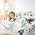 thumbnail image 4 of Homewish Cartoon Gorilla 2pcs Bedding Comforter Set for Preppy Children Kids,Dreamy Princess Twin Comforter Sets,Kawaii Animal Breathable Bedding Set,Luxury Bedroom Decor,Reversible, 4 of 8