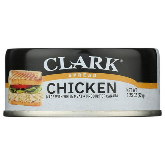 (Pack of 24) Clark Spread Chicken with White Meat 3.25 oz