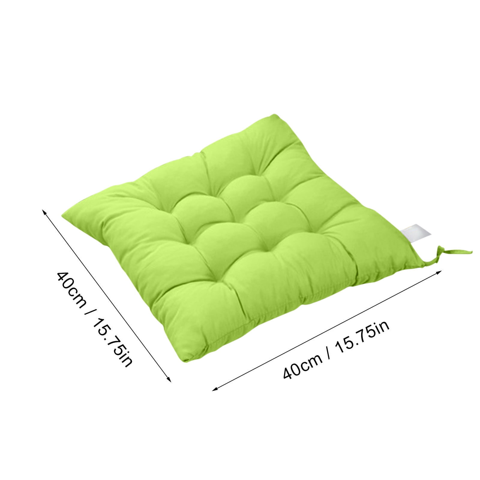 Coollooc Outdoor Indoor Cushions for Patio Furniture, Waterproof Outdoor Chair Cushions w/Fade-Resistant, Removable & Machine-Washable Covers, Deep Seat Sofa/Couch Pads Replacement(A,Green)