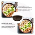 thumbnail image 5 of Serving Trays for Party Coconut Bowl Set Shell Bowls Natural Banquet, 5 of 6