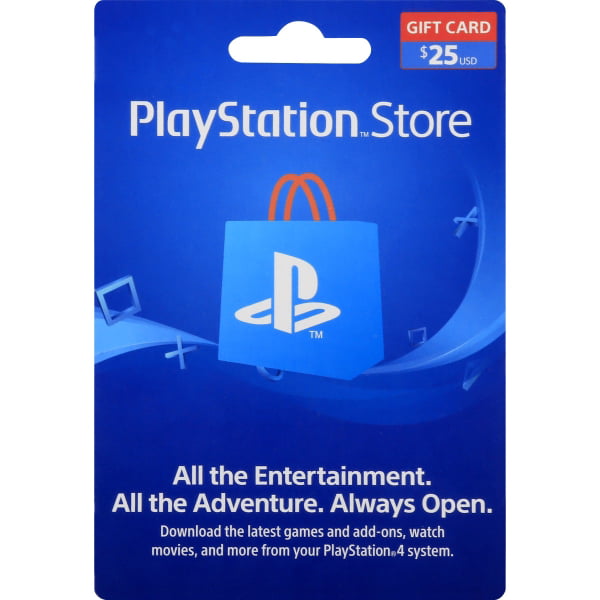 Sony PS4 $25 Gift Card - Walmart.com - Walmart.com