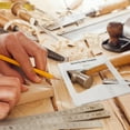 thumbnail image 3 of MLINS  3 Pcs Woodworking Template Ruler Router Templates Butterflies Inlay, 3 of 8