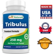2 Pack Best Naturals Tribulus 250 mg 180 Capsules