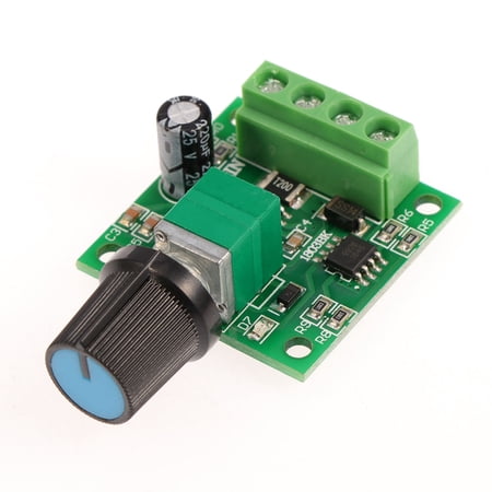 ADDHAT Motor Pwm Controller for Dc Motor 2A Output Voltage 15V to 18V Green Pcb