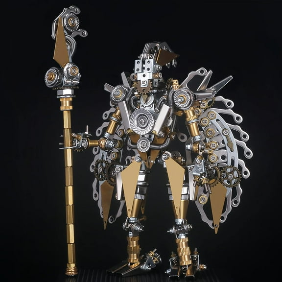 Adult Brain Teaser Puzzle, DIY Metal Kit Mechanical Puzzle - Best Gift for Men (GUAN YU)Adult 3D Metal Puzzle, 3D Metal Puzzle Three Kingdoms Series, Metal Model Kit
