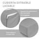 thumbnail image 3 of Sofá Cama Individual Onof SCI Plegable 2 en 1 Cama Portátil Color Gris, 3 of 5