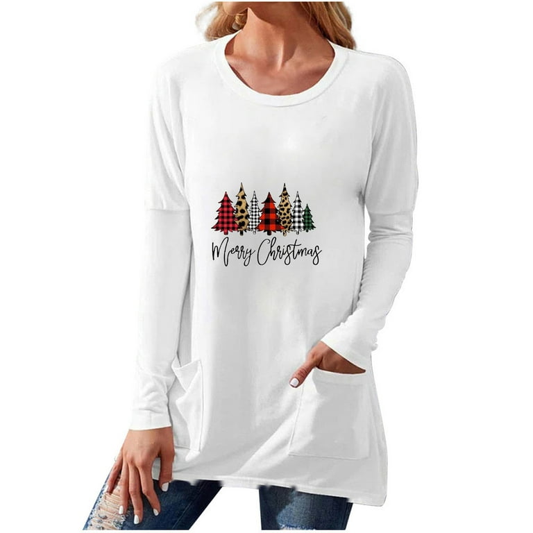 Long sleeve christmas shirts hotsell