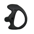 thumbnail image 3 of MaximalPower Two Way Radio Left & Right Medium Size Soft Silicon Open Ear Insert Earbud Earmould for Acoustic Coil Tube -Black Color (10-Pair Left+Right M), 3 of 6