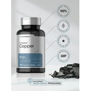 Chelated Copper | 6mg | 300 Tablets | Vegetarian Formula | by Horbaach