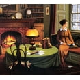 thumbnail image 3 of Charles Wysocki "Her Captain's Wistful Letter" New CUSTOM FRAMED Art Generic, 3 of 3