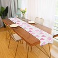 thumbnail image 2 of Yayeee Table Runner 70 inches Long Home Kitchen Dinning Party Decoration, Geometric Love, 2 of 7