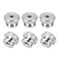 thumbnail image 1 of Unique Bargains Knurled Thumb Nuts, M3 Round Knobs with  304 Stainless Steel, 6Pcs, 1 of 4