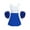 Royal Blue, variant on YIZYIF Girls Cheerleading Outfit Dance Suit Sleeveless Shiny Sequins Dress with Shorts Pompoms Set