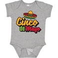 thumbnail image 3 of Inktastic Cinco De Mayo with Sombrero Boys or Girls Baby Bodysuit, 3 of 5