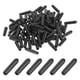 thumbnail image 1 of Uxcell 100Pack 2.5mm Tapas de tornillo de goma vinílica flexibles redondas negras, 1 of 7