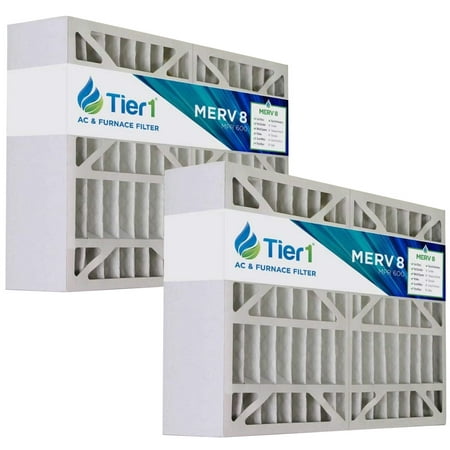 

Tier1 16x26x5 Merv 8 Replacement for White-Rodgers WR-51626-8 AC Furnace Air Filter 2 Pack