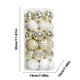 thumbnail image 3 of 30 Adornado con Navideños, Plástico de Colores, Fácil de Colgar, para Árbol Festivo, Multitasos, Ideales para Fiestas, Tamaño de 6 Cm, Instalación Sencilla., 3 of 7
