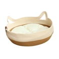 thumbnail image 2 of Cesta para cama de gato Yuyangstore con cojín extraíble nido para dormir transpirable L, 2 of 8
