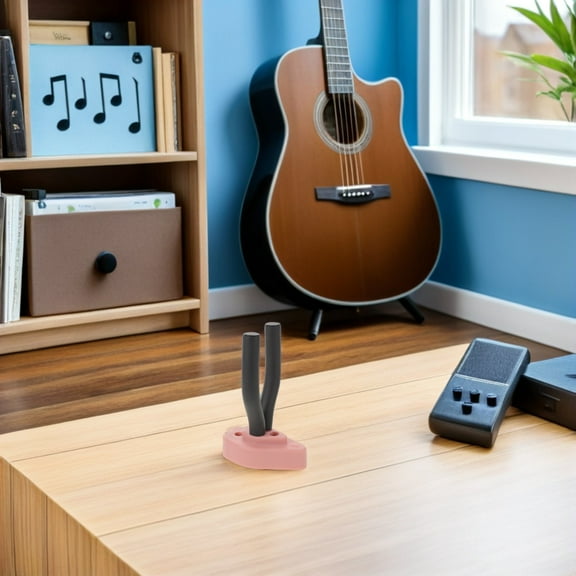 BESTYASH Multi Color Hardwood Guitar Wall Mount Bracket for Stylish Musical Instrument Display