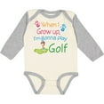 thumbnail image 3 of Inktastic Golfing Girls Future Golfer Girls Long Sleeve Baby Bodysuit, 3 of 5