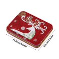 thumbnail image 4 of ¡Imprescindible Para Navidad! ¡Pequeña Lata Cuadrada, Pegatina Para La Cuenta, Pequeña Tarjeta, Almacenamiento De Residuos De Escritorio, Embalaje De Moda!, 4 of 4