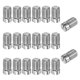 thumbnail image 1 of Uxcell 20-Pack M8 x 14mm Pasador Cilíndrico Ranurado Dowel, Acero Inoxidable 304 para Dispositivos Metálicos [Tono Plateado], 1 of 1
