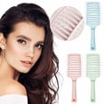 thumbnail image 3 of Fashion Big Curved Comb Curly Hair Fluffy Styling Comb NEW Hair Cushion A4P1, 3 of 7
