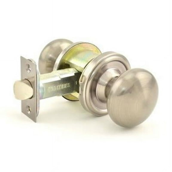 Weslock 00640I8I8SL23 Impresa Entry Lock with Adjustable Latch & Full Lip Strike, Antique Nickel