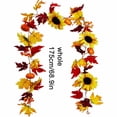 thumbnail image 2 of Flor artificial vid que cuelga la decoración floral decorativa de la planta de la falsificación del plástico de la rota, estilo clásico Kearding HA8165-01B, 2 of 6