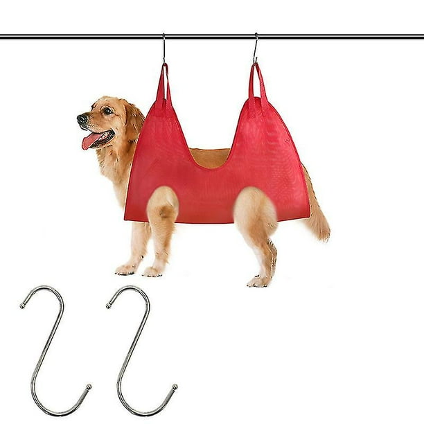 Soft Dog Cat Bathing Hammock Hanging Pet Nail Trimming Restraint