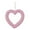 B-3B-home supplies, variant on LEFTHIGH Home Valentine's Day Love Garland Door Wedding Proposal Party Scene Decoration Heart-shaped Silk Flower Wreath 30x30cm Gifts