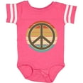 thumbnail image 3 of Inktastic Retro Peace Sign Sunset Boys or Girls Baby Bodysuit, 3 of 5