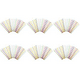 thumbnail image 1 of Pajita de papel desechable a rayas de colores, suministros para fiestas, Multicolor, 25 uds., 1 of 7