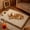 Brown, variant on Qonioi Self-Heating Winter Pet Bed, Plush Heated Dog Bed for Cats, Thick Orthopedic Pet Mat with Non-Slip Bottom, Warm Bed for Small Medium Dogs