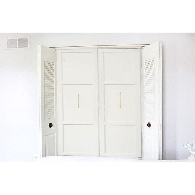 Système de Rangement pour Placard Double Coulissant 22 x 22 x 82