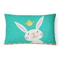 thumbnail image 1 of Carolines Treasures VHA3032PW1216 Happy Easter Rabbit Canvas Fabric Decorative Pillow, 1 of 3