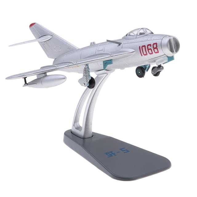 Jet Fighter 1/72 Aircraft China J-5 Diecast Modelo de Pantalla Sunnimix Modelos de aviones fundidos a presión