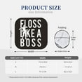 thumbnail image 3 of Kll Floss Like A Boss Windshield Sun Shade 2-Piece Foldable Car Front Window Sunshade For Most Sedans Suv Truck- Large, 3 of 7
