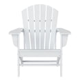 thumbnail image 3 of Chaise Adirondack Classique d'Extérieur (Ensemble de 4) en Blanc, 3 of 8