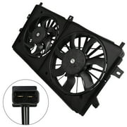 CCIYU Radiator or Condenser Cooling Fan Fit for 2006 2007 2008 2009 2010 2011 for Impala Monte Carlo
