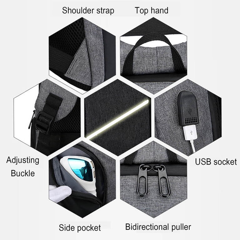 SuoKom Backpack, Travel Backpack Laptop Bag with USB  display picture 1