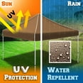 thumbnail image 4 of Sunrise Ez pop Up Instant Canopy 10'X10' Replacement Top Gazebo, 4 of 8