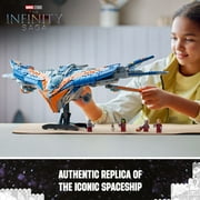 LEGO Marvel Guardians of the Galaxy: The Milano Buildable Starship Toy with 4 Minifigures, Marvel Gift, 76286