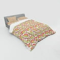thumbnail image 3 of Ambesonne Floral Bedding Set 3 Pcs, Abstract Bedding Plants, Twin XL, Multicolor, 3 of 3